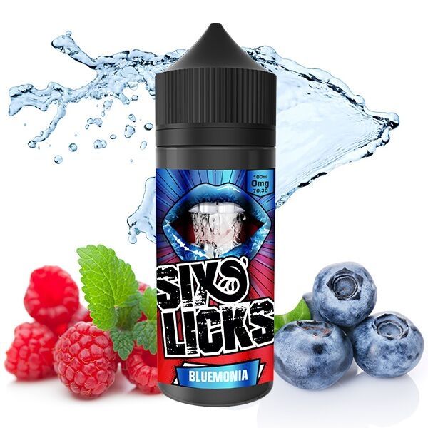 SIX LICKS Bluemonia - 100ml Overdosed