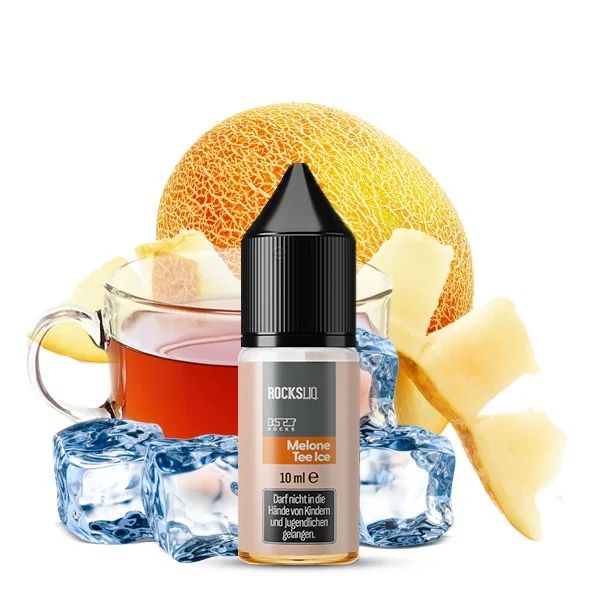 KTS Rocksliq - Melone Tee Ice Nikotinsalz Liquid 10ml