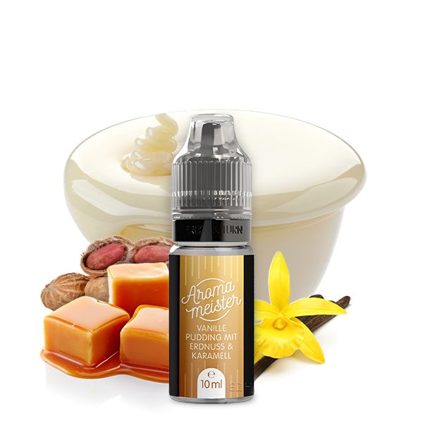Aromameister Aroma - Vanillepudding mit Erdnuss & Karamell 10ml