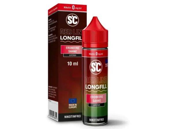 SC Red Line - Erdbeere Sahne Aroma 10ml