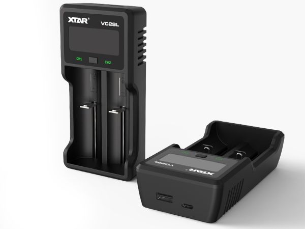 XTAR VC2SL Ladegerät für Li-Io / Ni-MH Akkus
