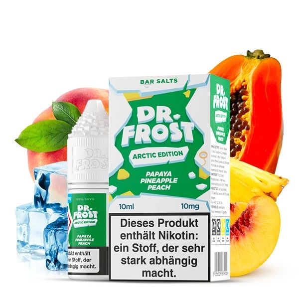 Dr. Frost ARCTIC EDITION - Papaya Pineapple Peach Nikotinsalz Liquid