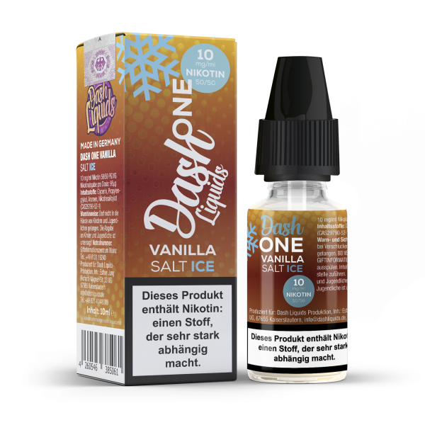 Dash One Nikotinsalz Liquid - Vanilla Ice