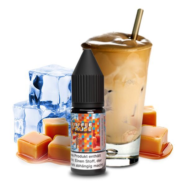 Kaffeepause Nikotinsalz Liquid - Karamell Frappe 10ml