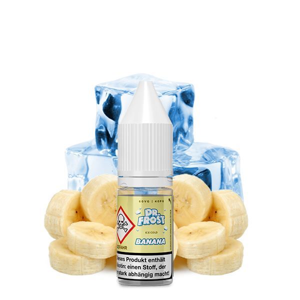 Dr. Frost Nikotinsalz Liquid - Ice Cold Banana - 10ml