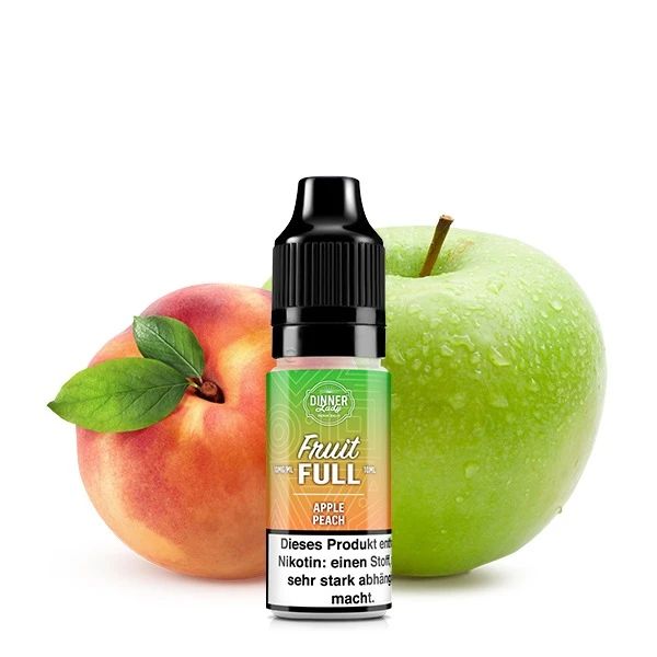Dinner Lady - Fruit Full Apple Peach Nikotinsalz Liquid