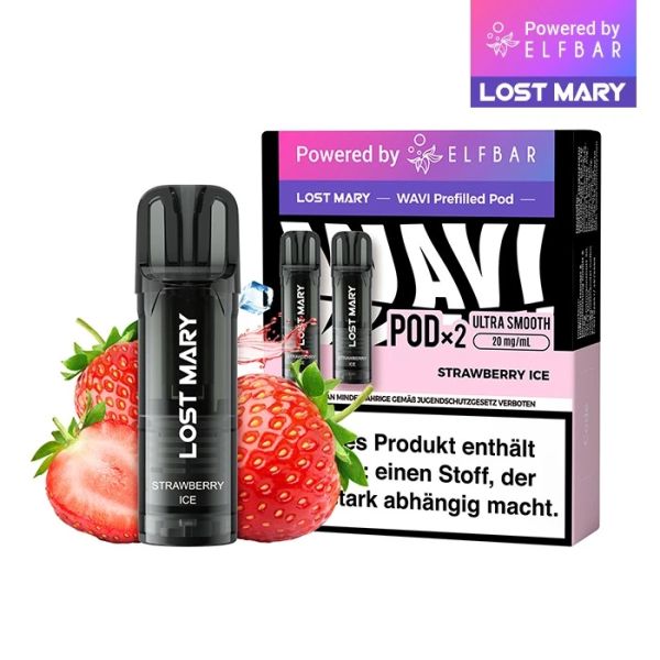 Lost Mary Wavi - Strawberry Ice Prefilled Pod