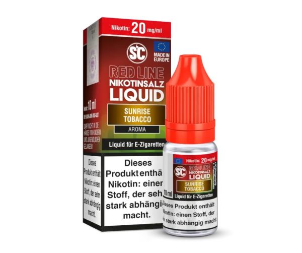 SC Red Line - Sunrise Tobacco Liquid