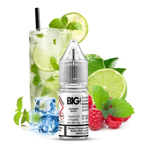 Big Tasty - Raspberry Mojito Nikotinsalz Liquid