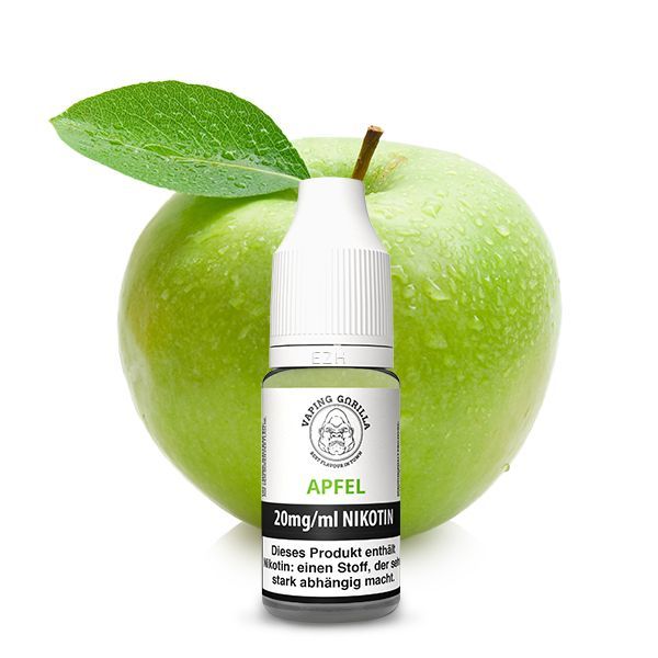 Vaping Gorilla Nikotinsalz Liquid - Apfel