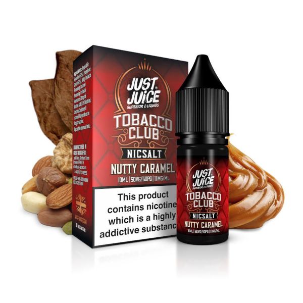 Just Juice - Nutty Caramel Tobacco Nikotinsalz Liquid