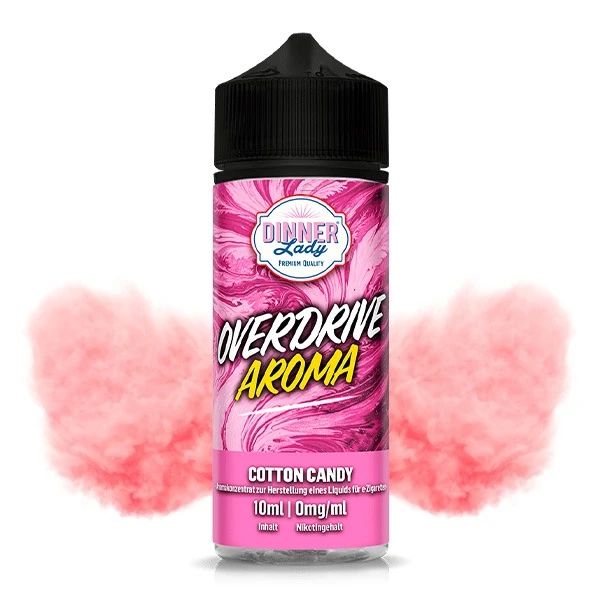 Dinner Lady - Overdrive Cotton Candy 10ml Aroma
