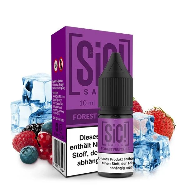 SIC! - Forest Fruits Ice Nikotinsalz Liquid 10ml