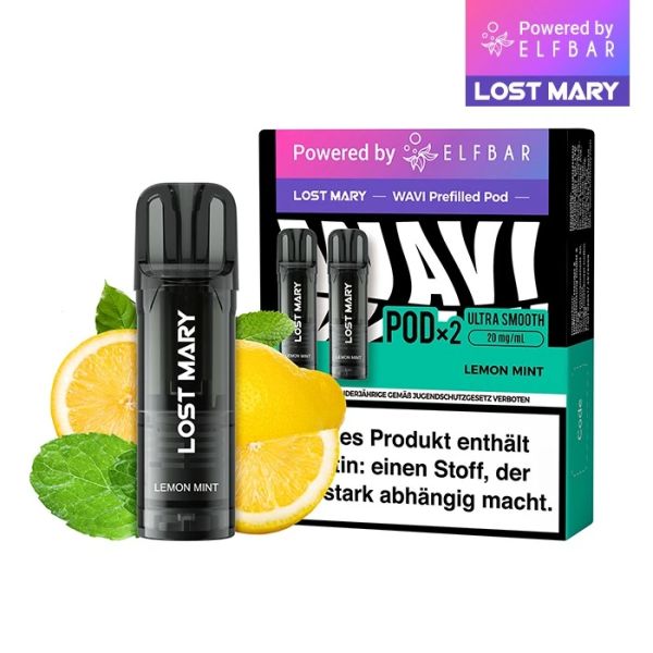 Lost Mary Wavi - Lemon Mint Prefilled Pod