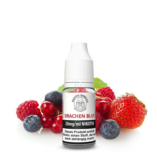 Vaping Gorilla Nikotinsalz Liquid - Drachen Blut