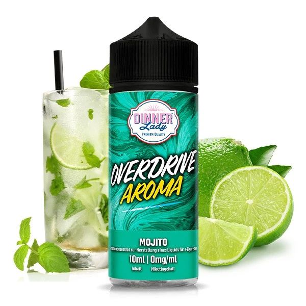 Dinner Lady - Overdrive Mojito 10ml Aroma