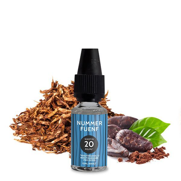 Tante Dampf Nikotinsalz Liquid - Nummer Fünf 10ml