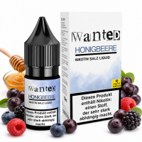 Wanted - Honigbeere Nikotinsalz Liquid