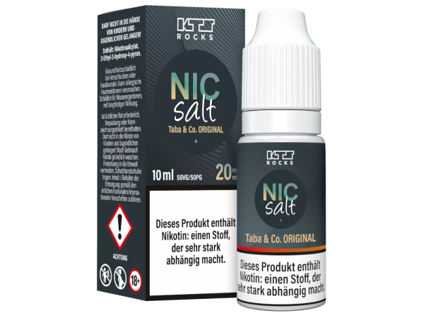KTS Taba & Co. Nikotinsalz Liquid - Original
