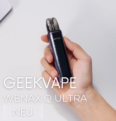 GeekVape, Wenax, Q, Ultra, Pod, Kit, skein, handlich, schick, leicht, super