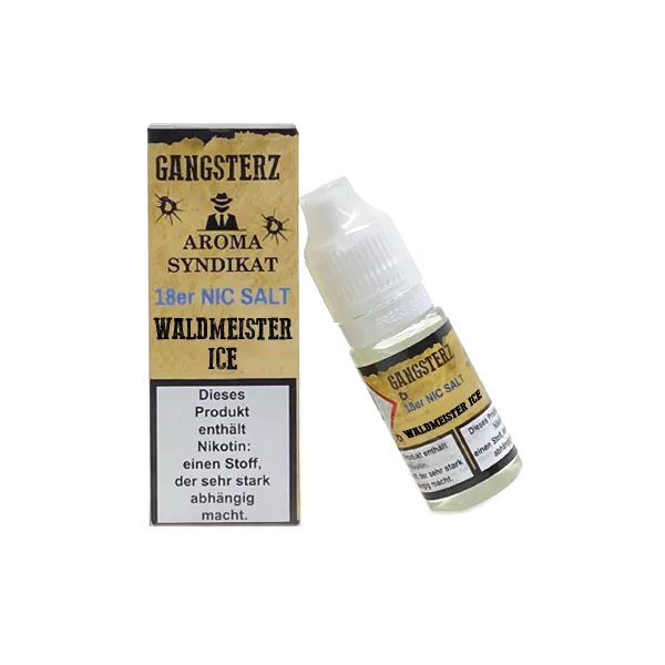 Aroma Syndikat - Gangsterz - Waldmeister Ice Nikotinsalz Liquid