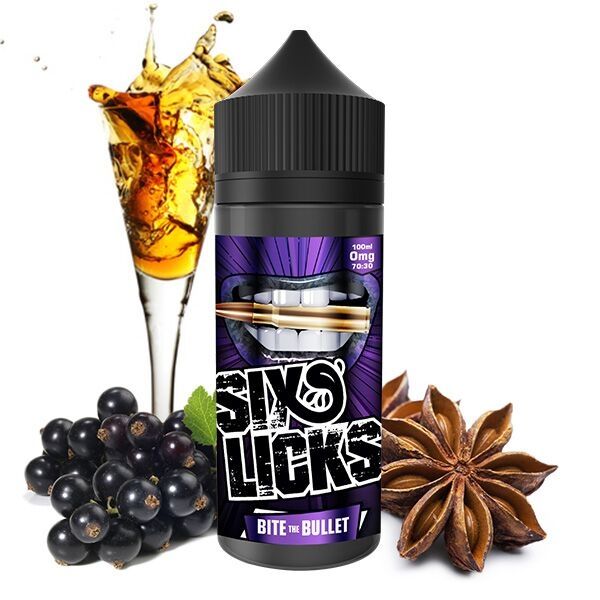 SIX LICKS Bite the Bullet - 100ml Overdosed