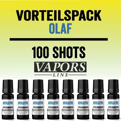 Vapors Line Nikotinshot / Nikotinbooster - Vorteilspack "Olaf"