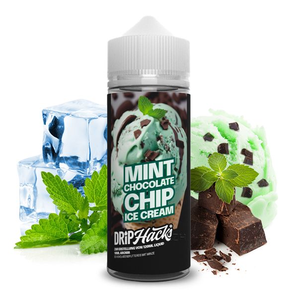 Drip Hacks Aroma - Mint Chocolate Chip Ice Cream 10ml