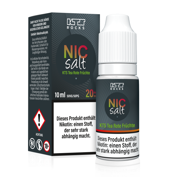 KTS Tea Nikotinsalz Liquid - Rote Früchte - 10ml - 20mg