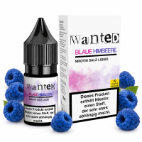 Wanted - Blaue Himbeere Nikotinsalz Liquid