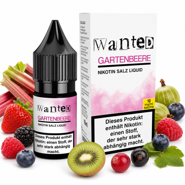 Wanted - Gartenbeere Nikotinsalz Liquid