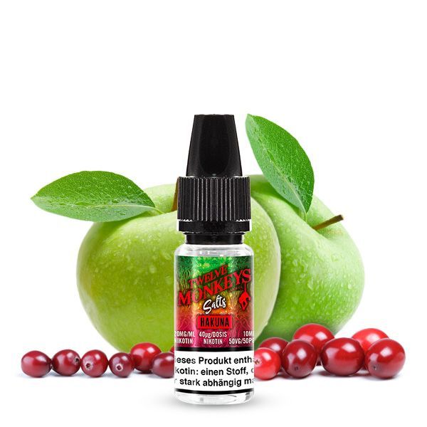 Twelve Monkeys Nikotinsalz Liquid - Hakuna 10ml