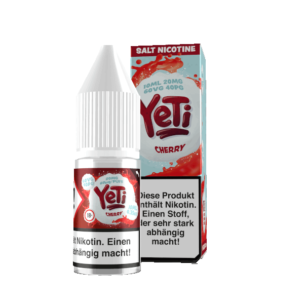 Yeti - Cherry Nikotinsalz Liquid