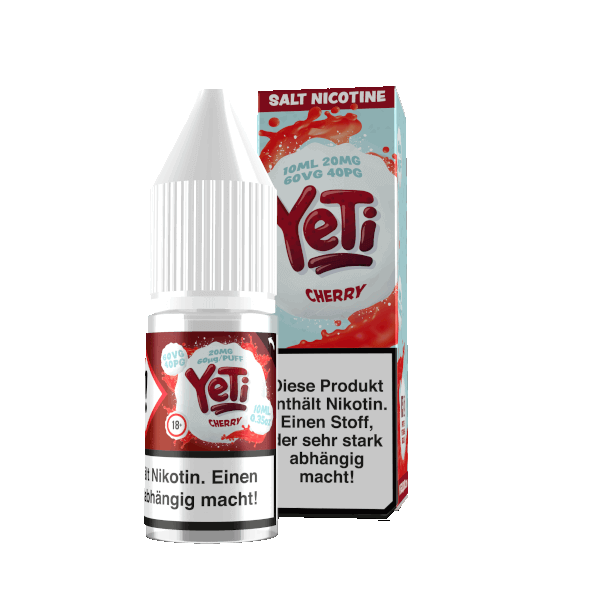 Yeti Nikotinsalz Liquid - Cherry