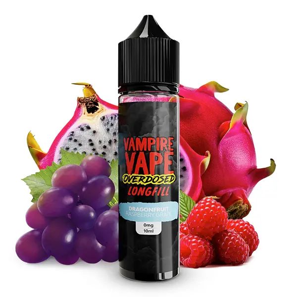 Vampire Vape Overdosed - Dragonfruit Raspberry Grape Aroma 10ml