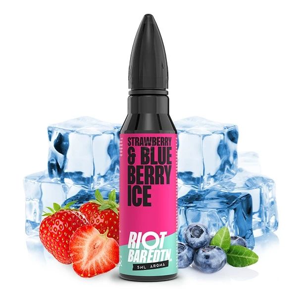 Riot Squad - Bar EDTN Strawberry & Blueberry Ice 5ml Aroma