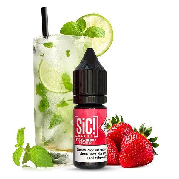 SIC! - Strawberry Mojito Nikotinsalz Liquid 10ml