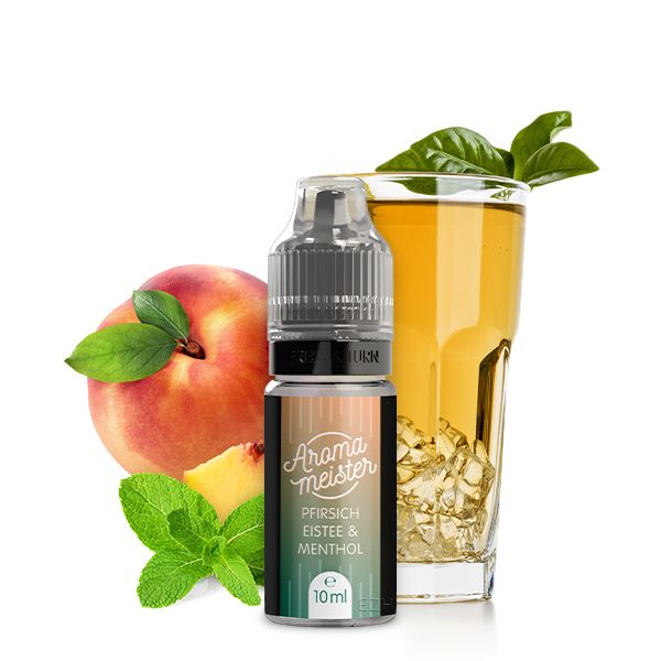 Aromameister Aroma - Pfirsich-Eistee & Menthol 10ml