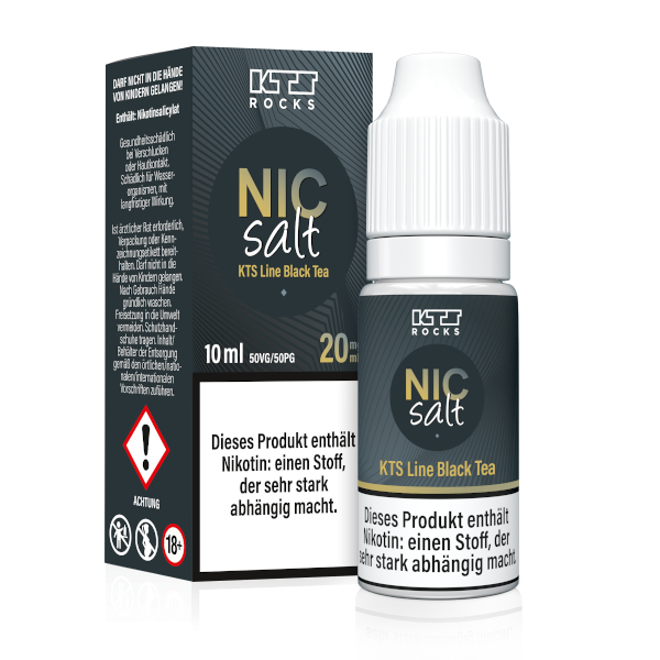 KTS Line Nikotinsalz Liquid - Black Tea