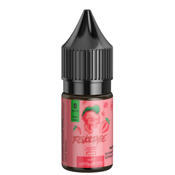Revoltage Zero Liquid - Super Strawberry