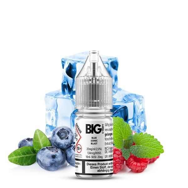 Big Tasty - Blue Sonic Blast Nikotinsalz Liquid