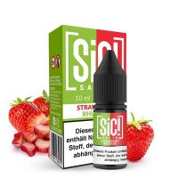 SIC! - Strawberry Rhubarb Nikotinsalz Liquid 10ml