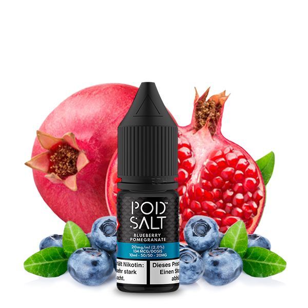 Pod Salt Fusion Nikotinsalz Liquid - Blueberry Pomegranate