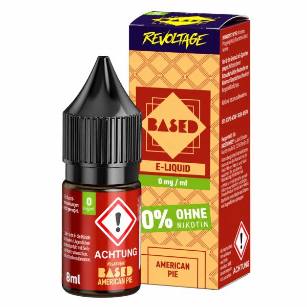 Revoltage - Based American Pie Nikotinsalz Liquid