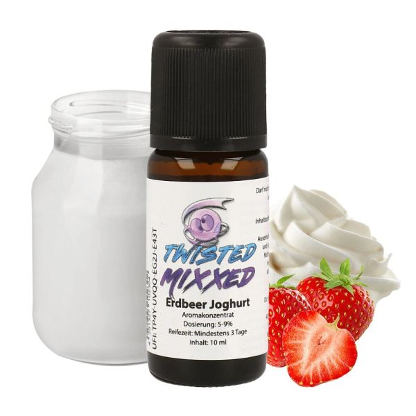 Twisted Aroma - Erdbeer Joghurt 10ml