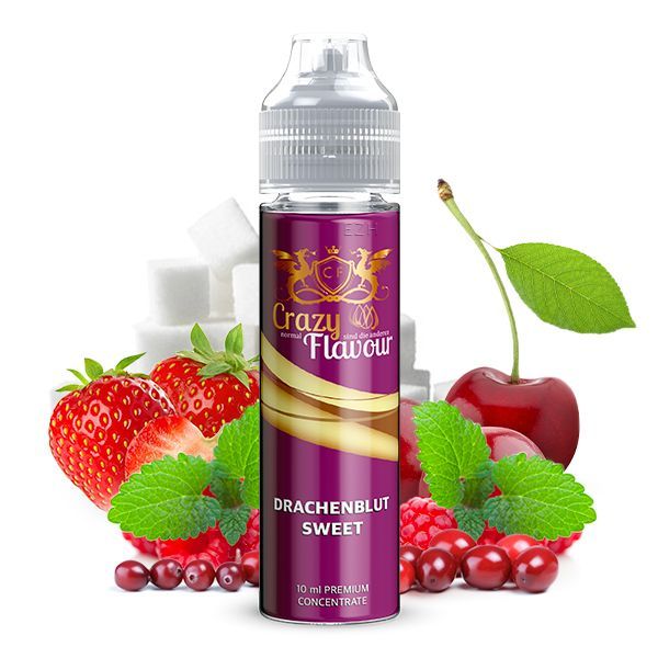 Crazy Flavour Aroma - Drachenblut Sweet - 10ml - Longfill