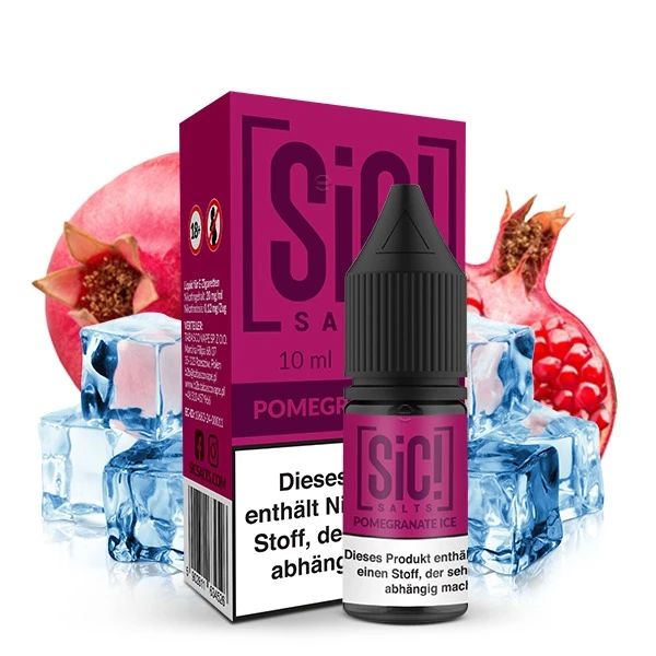 SIC! - Pomegranat Ice Nikotinsalz Liquid 10ml