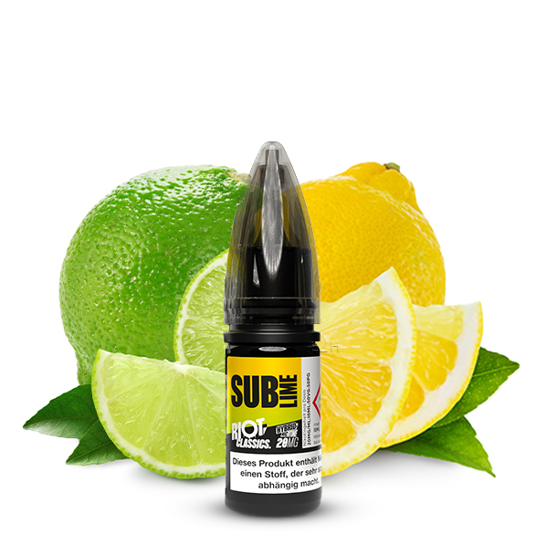 Riot Squad Hybrid Nikotinsalz Liquid - Sub Lime