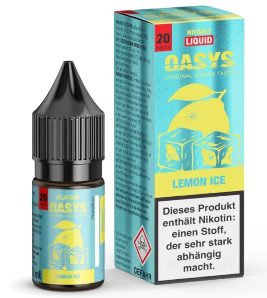 Revoltage - Oasys Lemon Ice Nikotinsalz Liquid