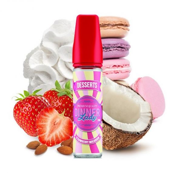 Dinner Lady Aroma - Strawberry Macaroon 20ml